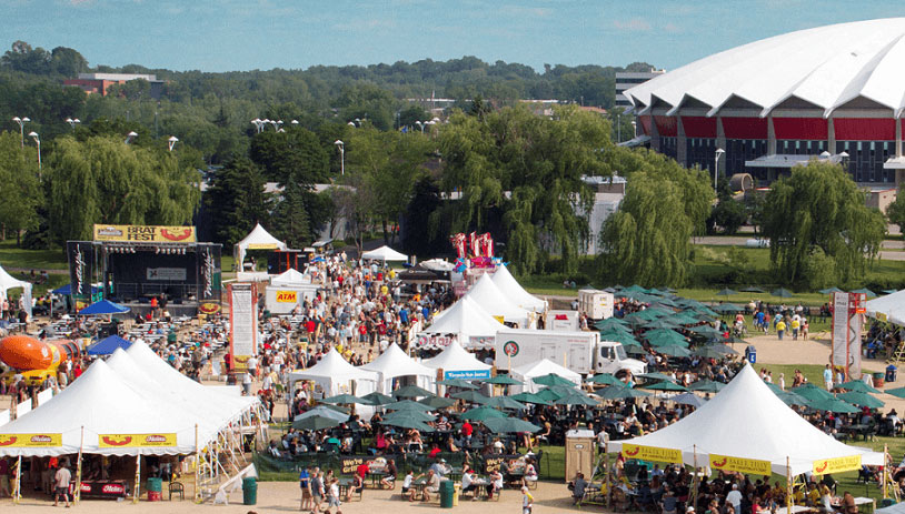 Brat Fest at the Alliant Energy Center