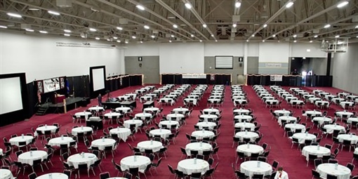 06) Exhibit Hall - Banquet/Rounds Style