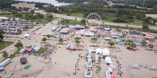 Dane County Fair Aerial 2