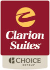 Clarion suites logo Sheraton hotels logo
